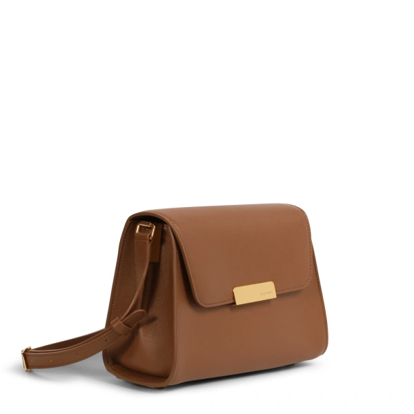 Ateliers Auguste Mini Amelot in Tan Smooth Leather Mini Bag, view 2