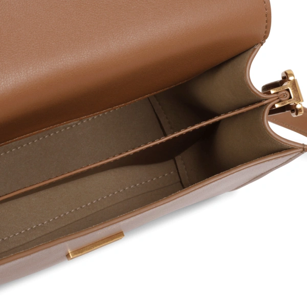 Ateliers Auguste Mini Amelot in Tan Smooth Leather Mini Bag, view 5