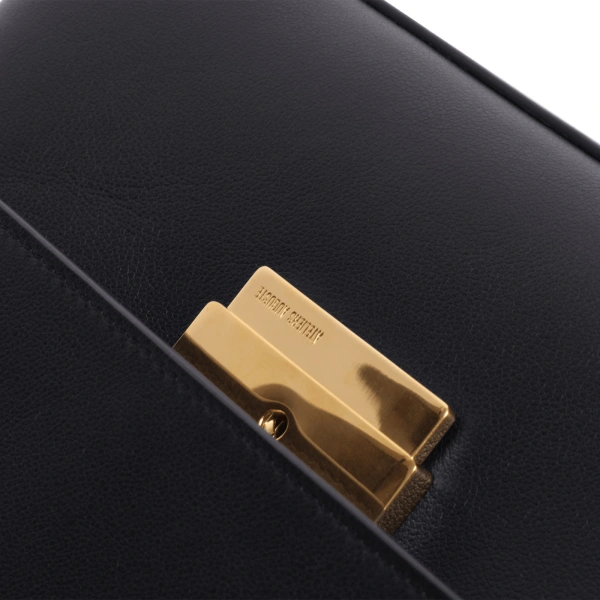 Ateliers Auguste Mini Colette in Black Smooth Leather Small Shoulder Bag, view 5