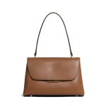 Ateliers Auguste Mini Colette in Tan Smooth Leather Small Shoulder Bag
