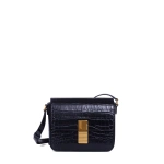 Ateliers Auguste Mini Monceau in Midnight Blue Croco-Embossed Leather Ateliers Auguste Mini Monceau in Midnight Blue Croco-Embossed Leather Mini Bag