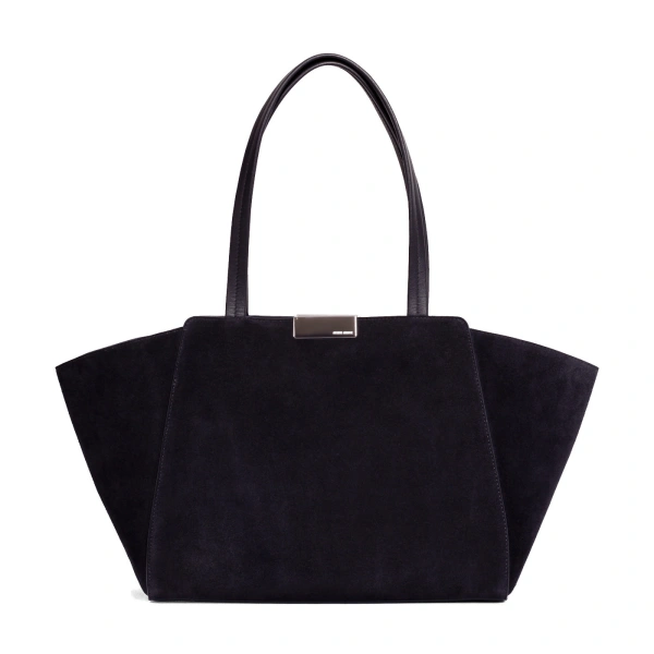 Sévigné Silver Edition in Midnight Blue Suede