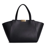 Ateliers Auguste Sévigné in Black Smooth Leather Tote Bag