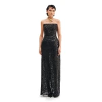 Avaro Figlio Corseted Long Dress