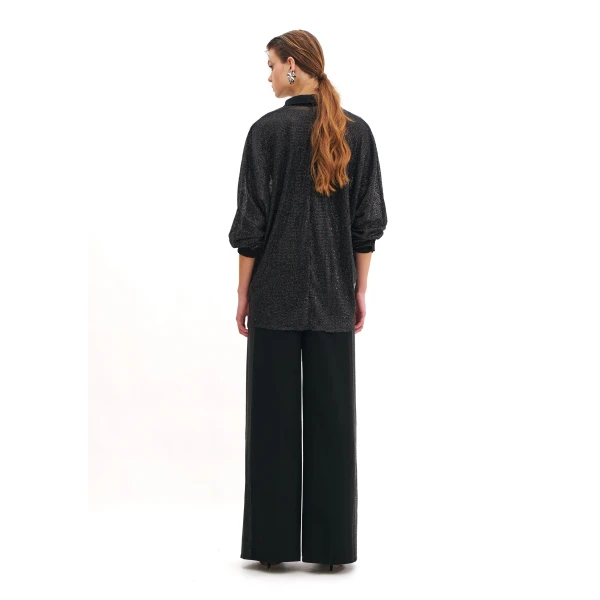 Avaro Figlio Garnet Trousers With Starlit Accents, view 6