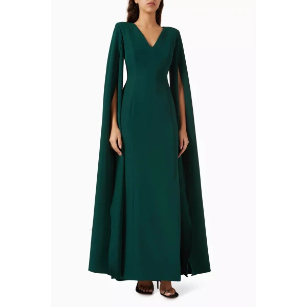 Avaro Figlio Sculpted Harmony Waterfall Gown, view 4