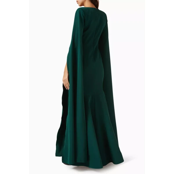 Avaro Figlio Sculpted Harmony Waterfall Gown, view 6