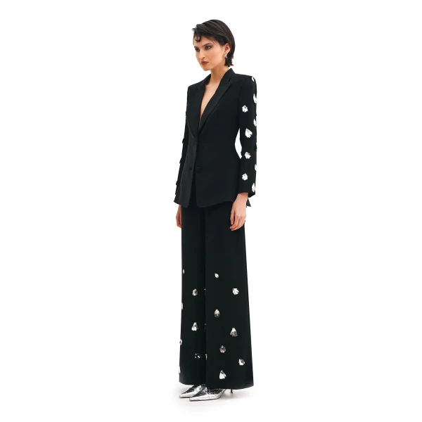 Avaro Figlio Wide Fit Trousers With Ivy, view 2