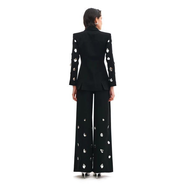 Avaro Figlio Wide Fit Trousers With Ivy, view 3