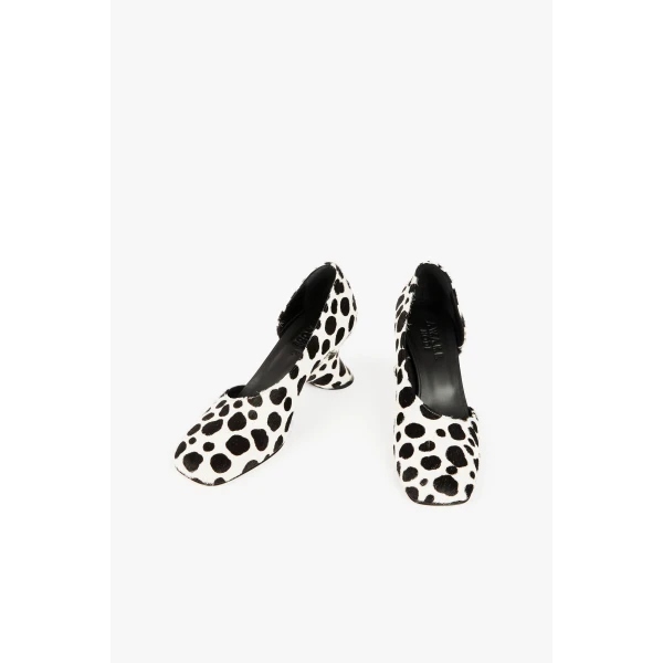 A.W.A.K.E. MODE Arna Shoe Black White, view 3