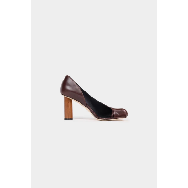 A.W.A.K.E. MODE Christine Cousin Shoes Brown, view 2