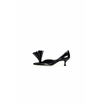 A.W.A.K.E. MODE Lea Shoe With Palm Black