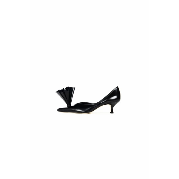 Lea Shoe With Palm Black