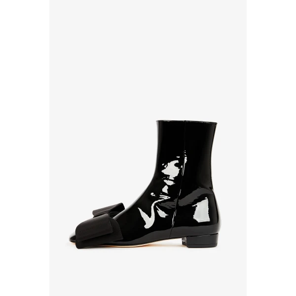 Noa Boot With Bow Black