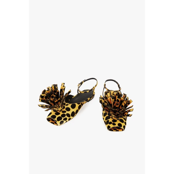 A.W.A.K.E. MODE Vivian Flat With Palm Leopard, view 2