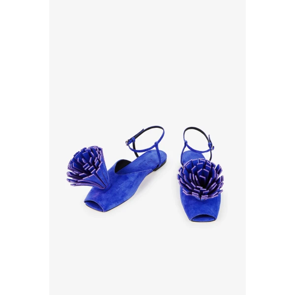 A.W.A.K.E. MODE Vivian Flat With Palm Violet, view 2