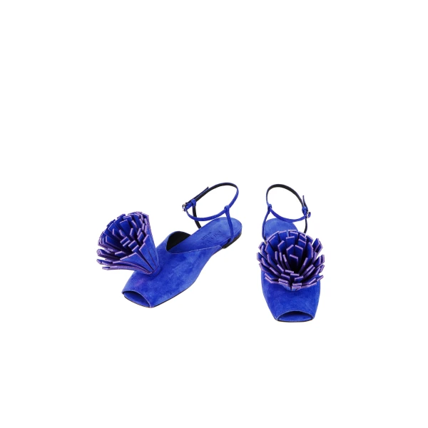 A.W.A.K.E. MODE Vivian Flat With Palm Violet, view 2
