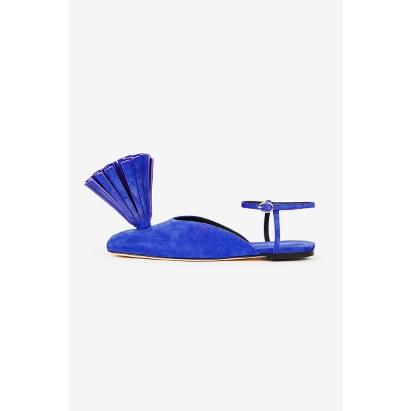 Vivian Flat With Palm Violet