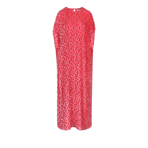 Bernadette Dress Eleonore in Rapture Rose Fil Coupe | Evening Gowns | Coveti