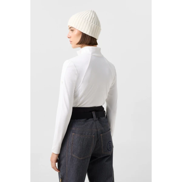 Bogner Agata First Layer in Off White, view 4 | Long Sleeve | Coveti