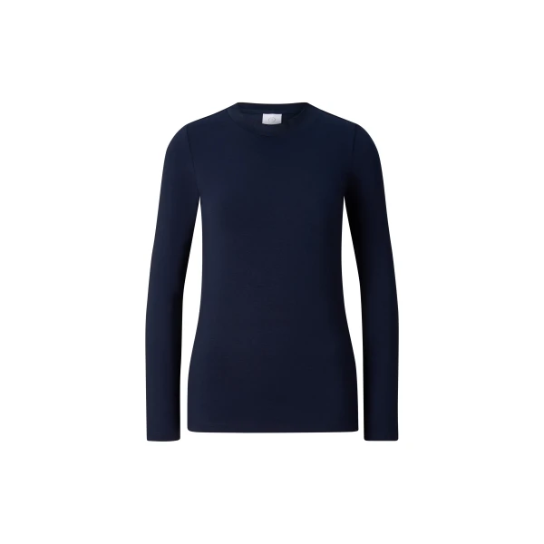Bogner Alexi Long-Sleeved Top in Navy | Long Sleeve | Coveti