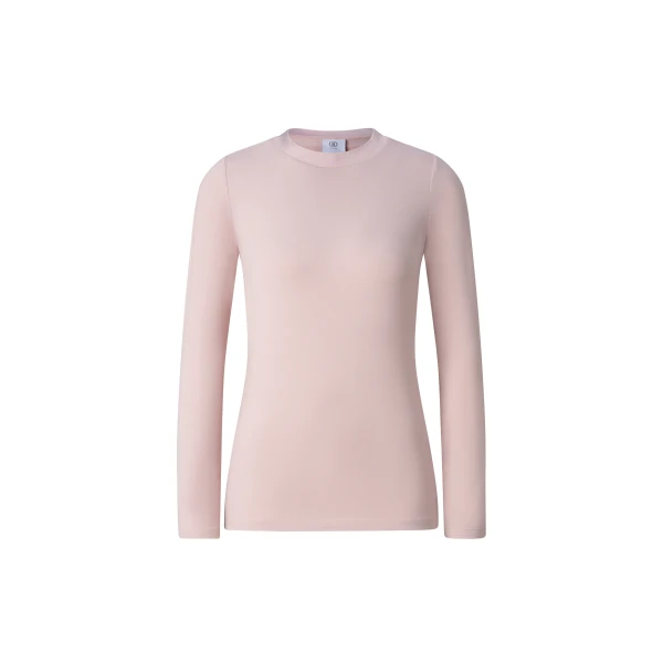 Bogner Alexi Long-Sleeved Top in Rose | Long Sleeve | Coveti