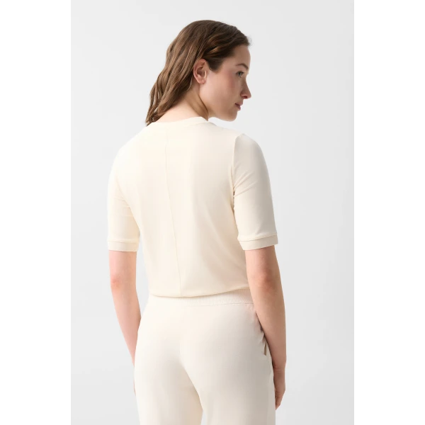Bogner Alexi T-Shirt in Cream, view 4 | T-shirts | Coveti
