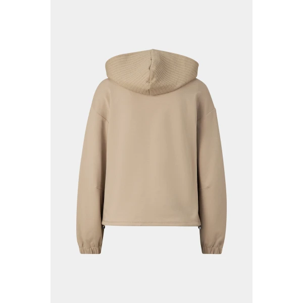 Bogner Alia Hoodie in Camel, view 2 | Hoodies | Coveti