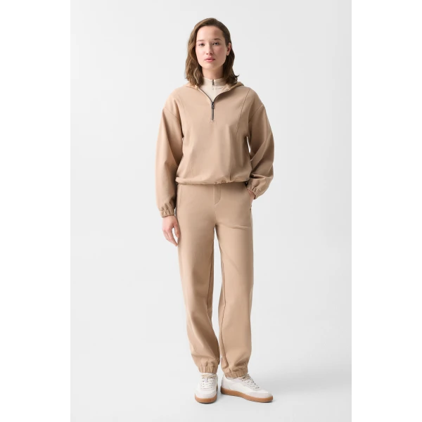 Bogner Alia Hoodie in Camel, view 5 | Hoodies | Coveti