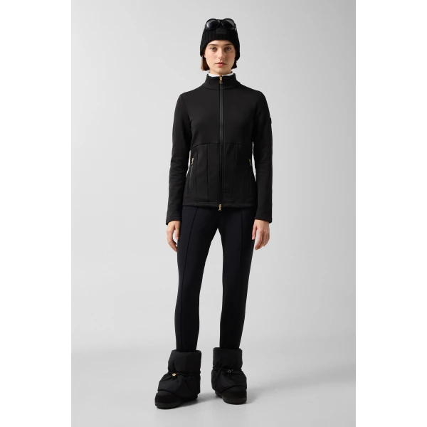 Bogner Arlena Mid-Layer Jacket in Black, view 6 | Jackets | Coveti