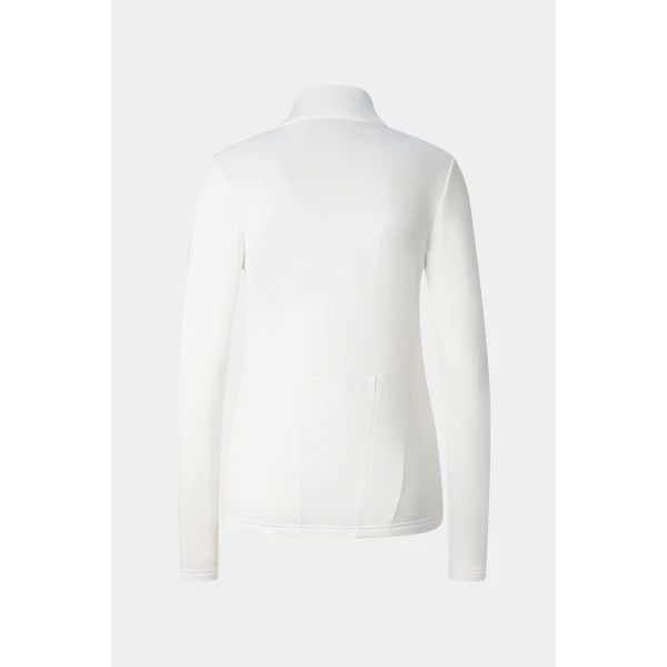 Bogner Arlena Mid-Layer Jacket in Off White, view 3 | Jackets | Coveti