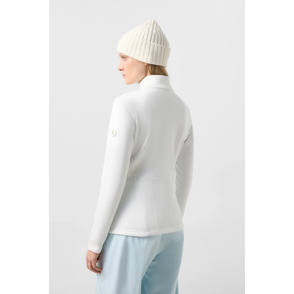 Bogner Arlena Mid-Layer Jacket in Off White, view 5 | Jackets | Coveti