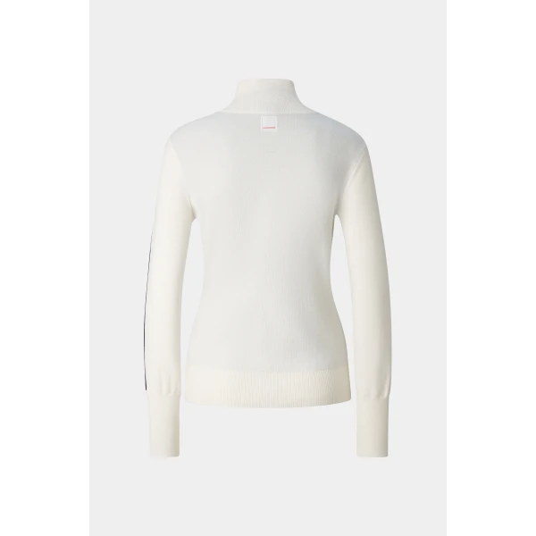 Bogner Azra Troyer in Off White, view 2 | Sweaters | Coveti