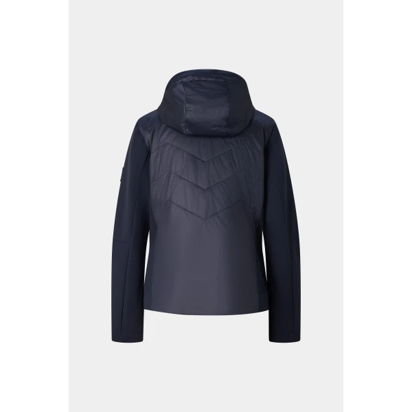 Bogner Beke Hybrid Jacket in Navy, view 3 | Jackets | Coveti