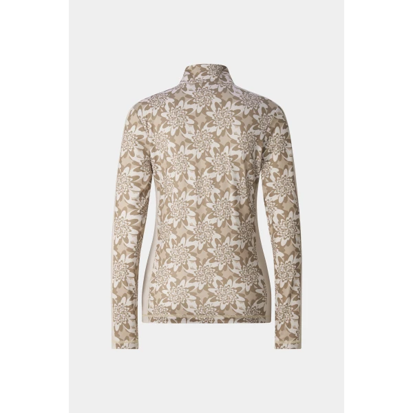 Bogner Beline First Layer in Camel and Beige, view 2 | Long Sleeve | Coveti