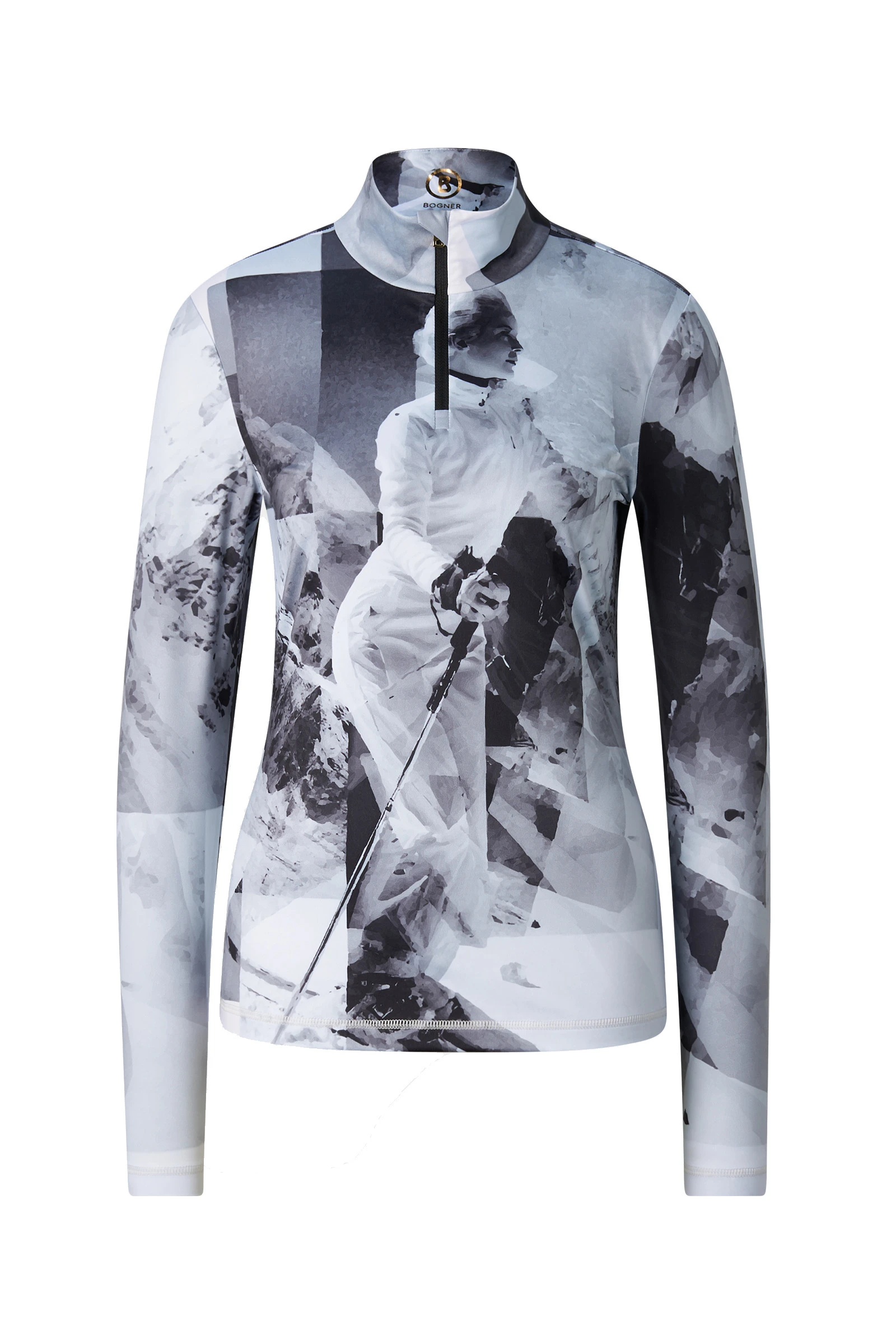 Bogner Beline First Layer in Grey and Anthracite Bogner Beline First Layer in Grey and Anthracite | Long Sleeve | Coveti