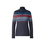 Bogner Beline First Layer in Navy, Red and White | Long Sleeve | Coveti