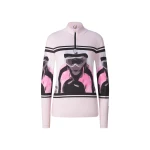 Bogner Beline First Layer in Pink and Black | Long Sleeve | Coveti