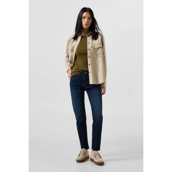 Bogner Billie Regular-Fit Jeans in Denim Blue, view 3 | Denim | Coveti