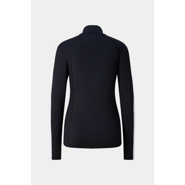 Bogner Bond First Layer in Black and White, view 2 | Long Sleeve | Coveti