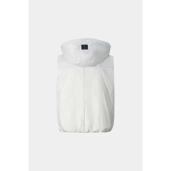 Bogner Bonny Waistcoat in Light Grey, view 3 | Vests | Coveti