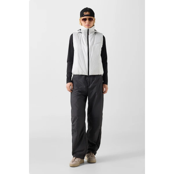 Bogner Bonny Waistcoat in Light Grey, view 6 | Vests | Coveti