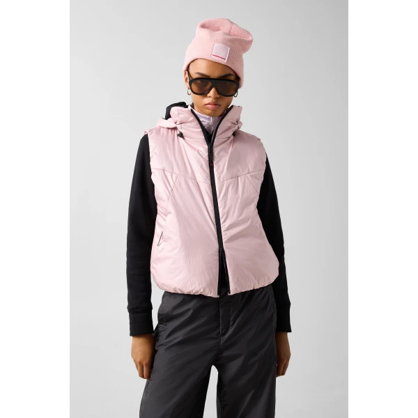 Bogner Bonny Waistcoat in Pink, view 4 | Vests | Coveti