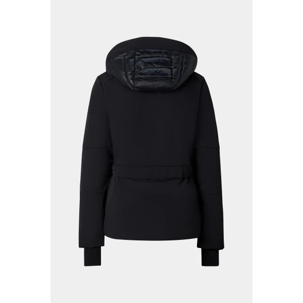 Bogner Cadja Ski Jacket in Black, view 3 | Jackets | Coveti