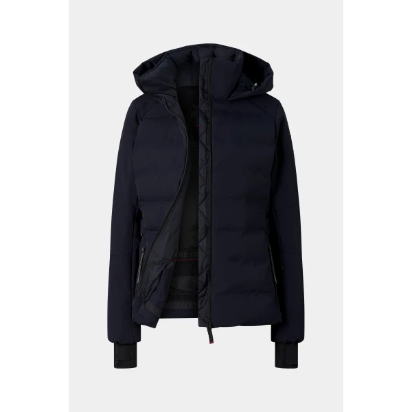 Bogner Cadja Ski Jacket in Navy, view 2 | Jackets | Coveti