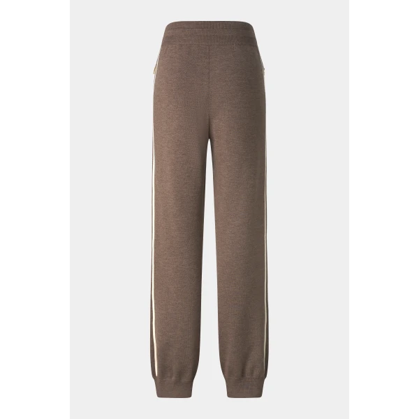 Bogner Calotta Knitted Trousers in Hazel, view 2 | Pants | Coveti
