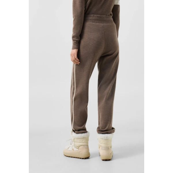 Bogner Calotta Knitted Trousers in Hazel, view 4 | Pants | Coveti