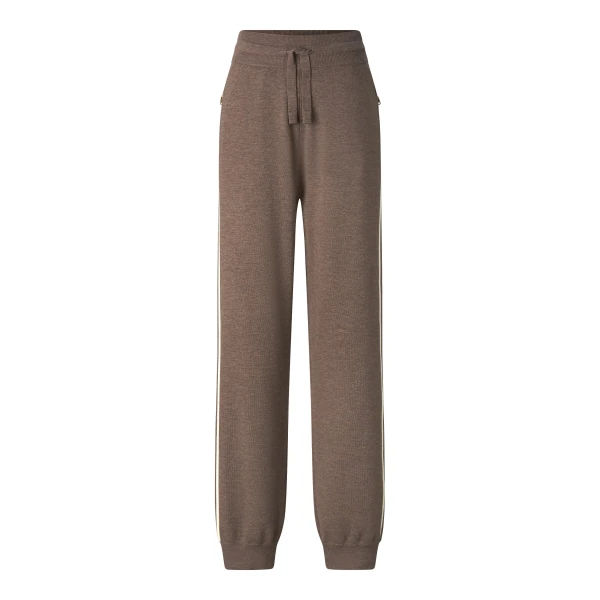 Bogner Calotta Knitted Trousers in Hazel | Pants | Coveti