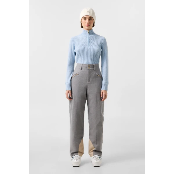 Bogner Camila Cashmere Jumper in Light Blue, view 5 | Sweaters | Coveti