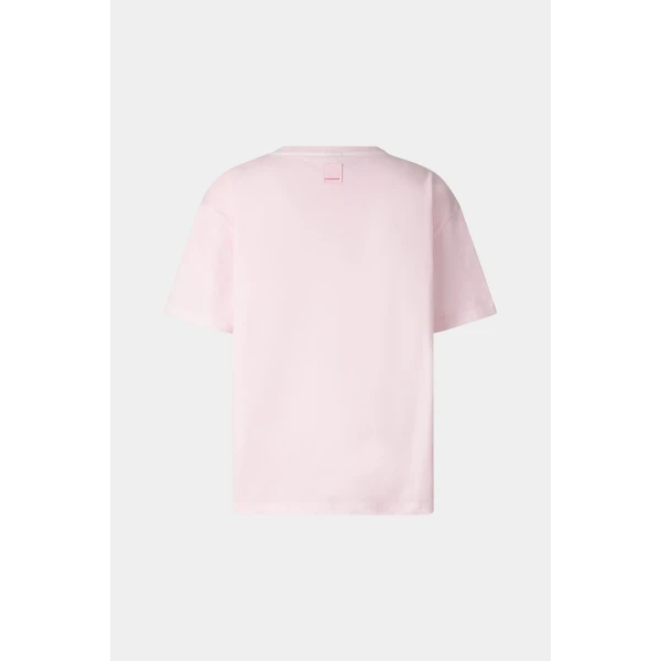 Bogner Cara Cotton T-Shirt in Pink, view 2 | T-shirts | Coveti